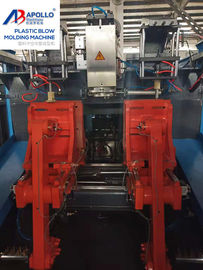 1L 2L 5L Oil Bottle HDPE Extrusion Moulding Machine Double Station 80L/MIN Water Consumption