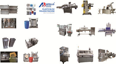Detergent Black Bottle Moulding Machine , Blow Molding Equipment 250ml 500ml 1000ml