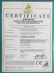 Κίνα Zhangjiagang Apollo Machinery Co.,ltd. Πιστοποιήσεις